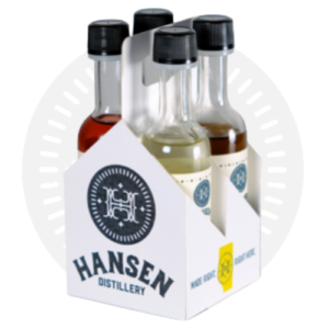 4 Pack Mini Bottle Holder | 4 x 50ml Bottles
